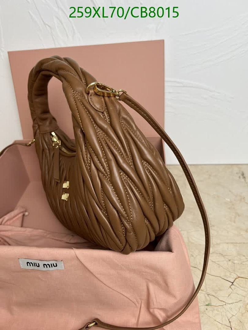 Miu Miu-Bag-Mirror Quality Code: CB8015 $: 259USD