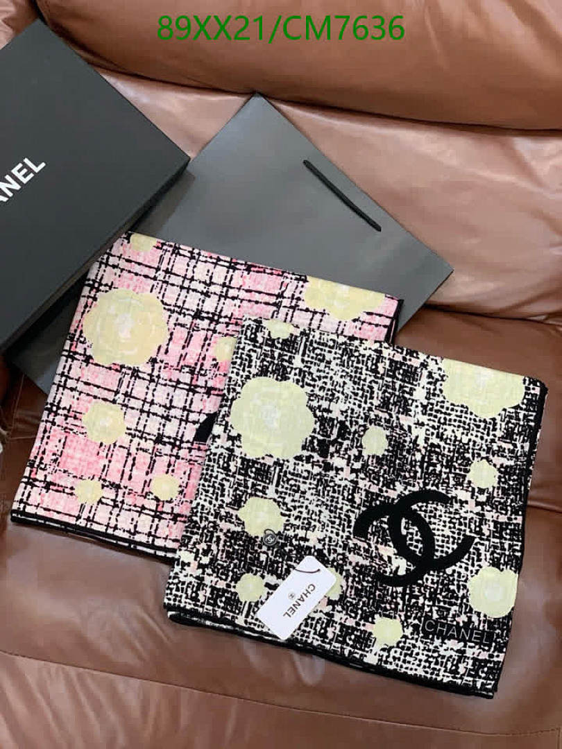 Chanel-Scarf Code: CM7636 $: 89USD