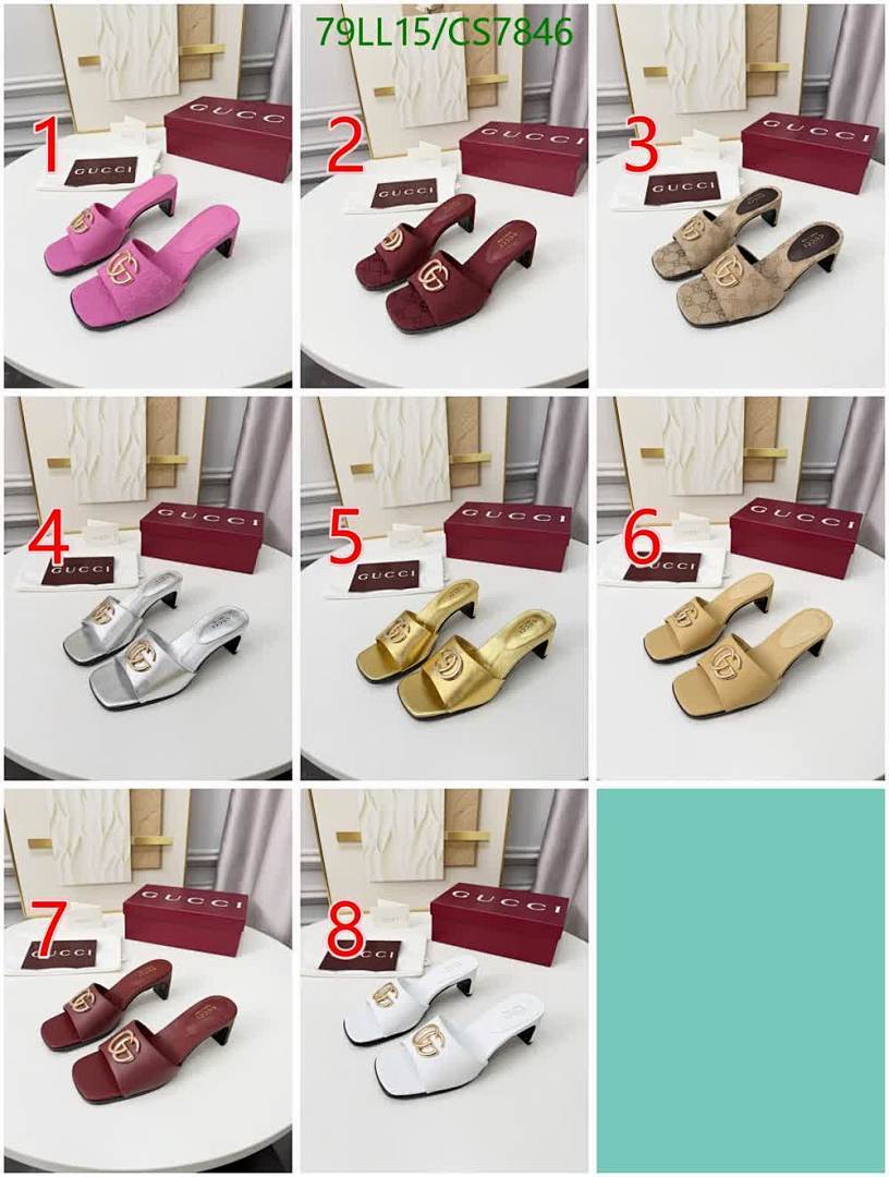 Gucci-Women Shoes Code: CS7846 $: 79USD