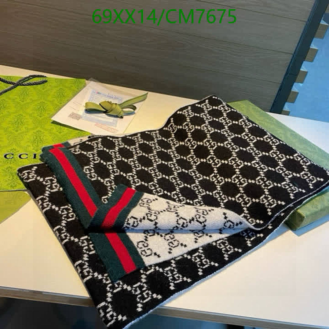 Gucci-Scarf Code: CM7675 $: 69USD