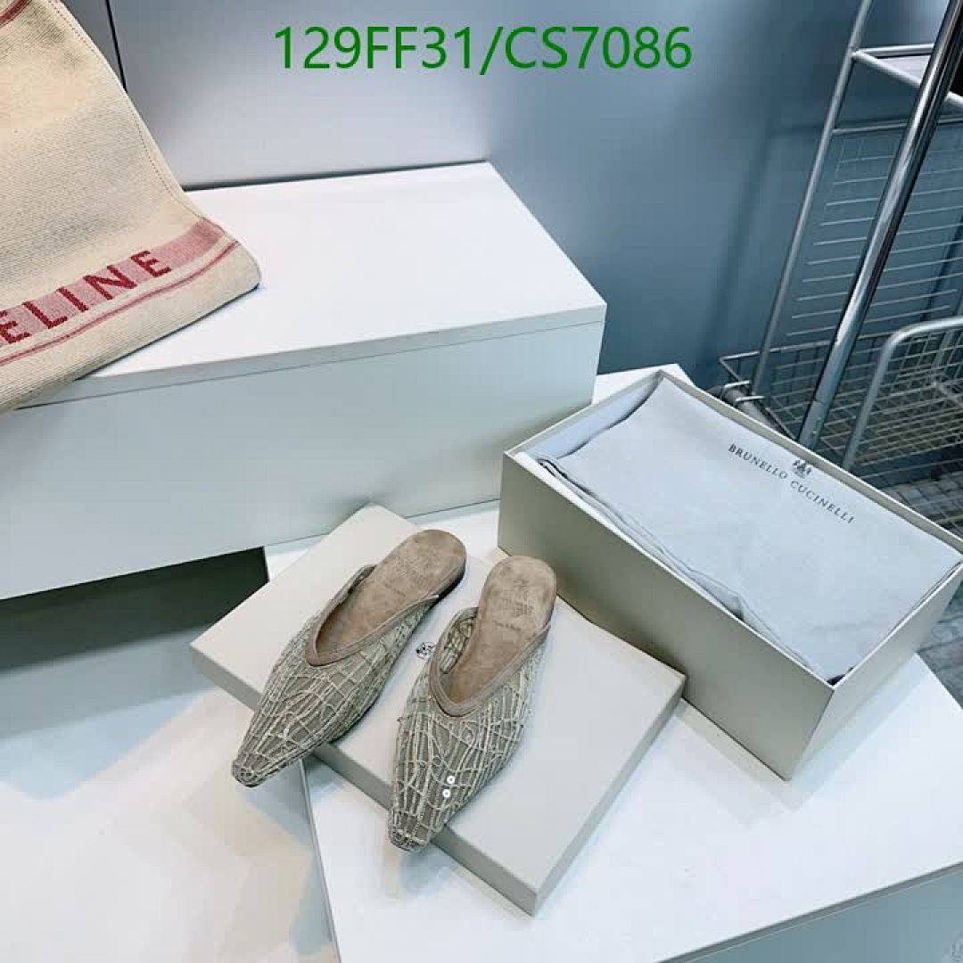 Brunello Cucinelli-Women Shoes Code: CS7086 $: 129USD
