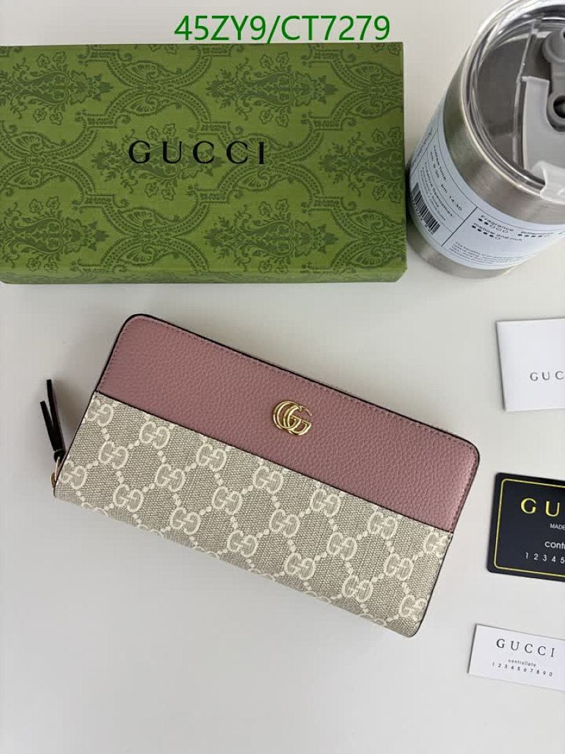 Gucci-Wallet-4A Quality Code: CT7279 $: 45USD