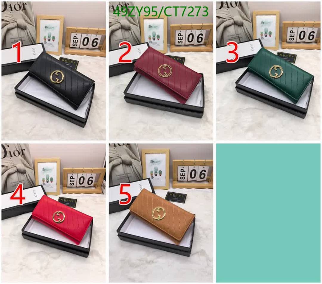 Gucci-Wallet-4A Quality Code: CT7273 $: 49USD