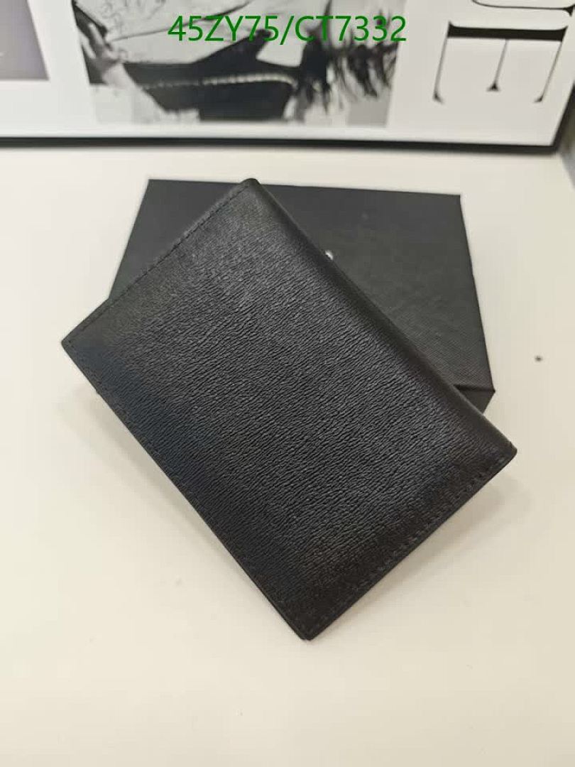 Montblanc-Wallet-4A Quality Code: CT7332 $: 45USD