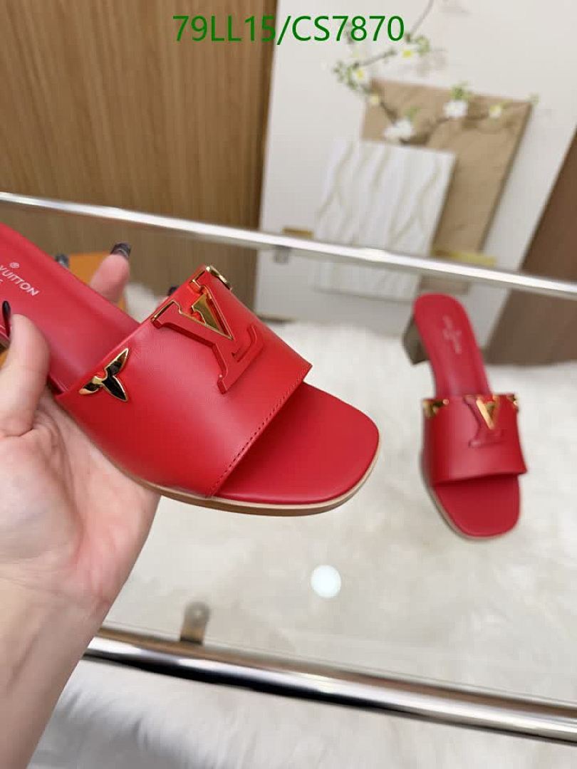 LV-Women Shoes Code: CS7870 $: 79USD