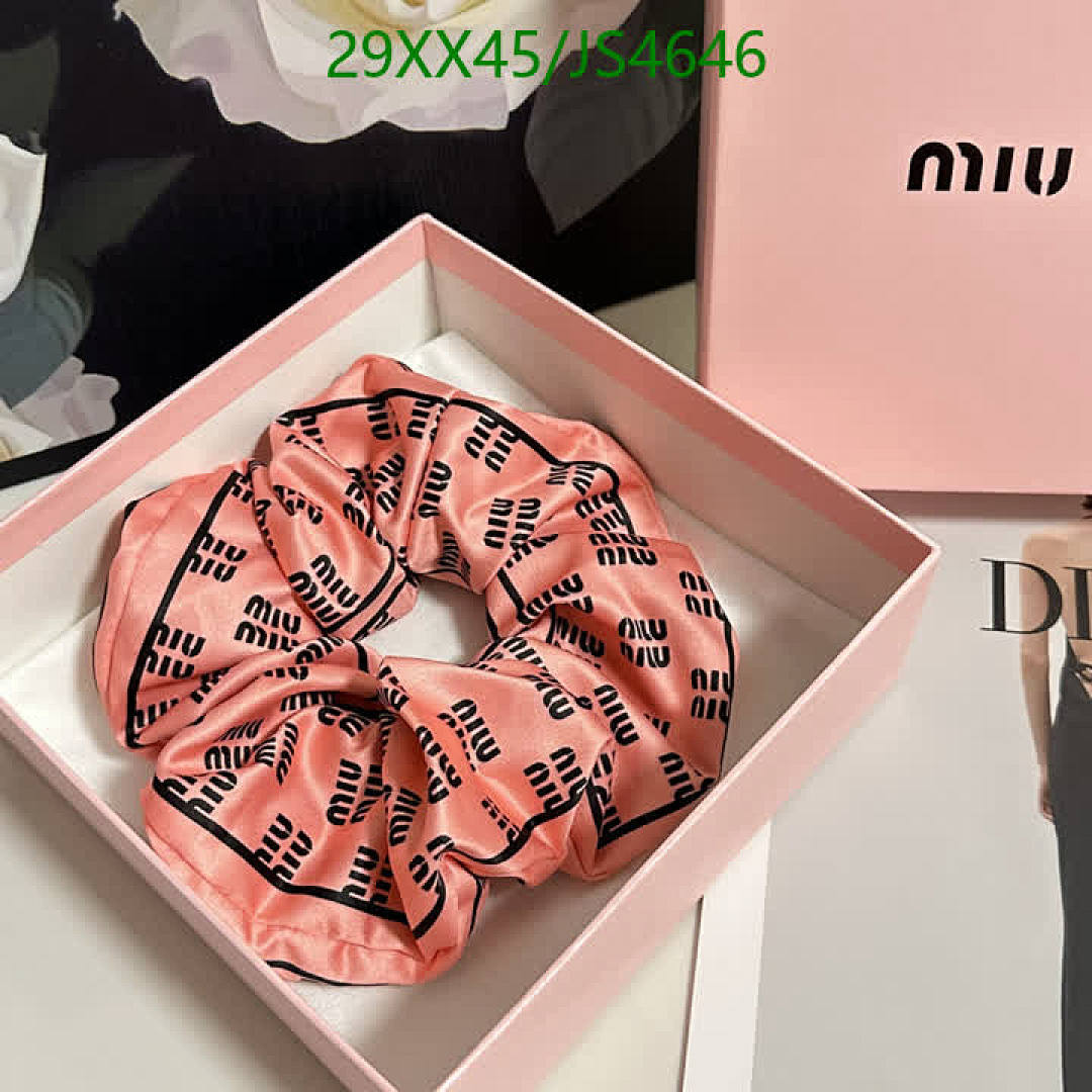 MIU MIU-Headband Code: JS4646 $: 29USD