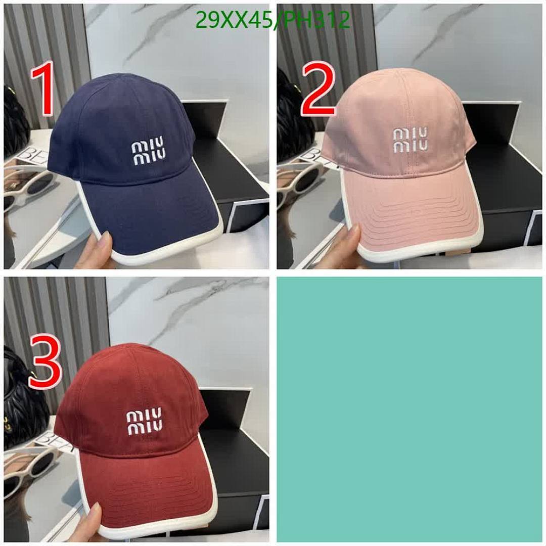 Miu Miu-Cap(Hat) Code: PH312 $: 29USD