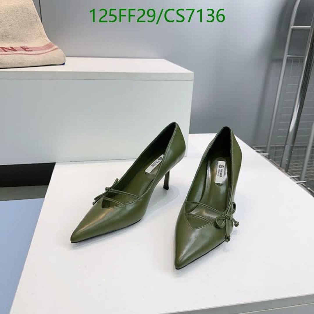 Prada-Women Shoes Code: CS7136 $: 125USD