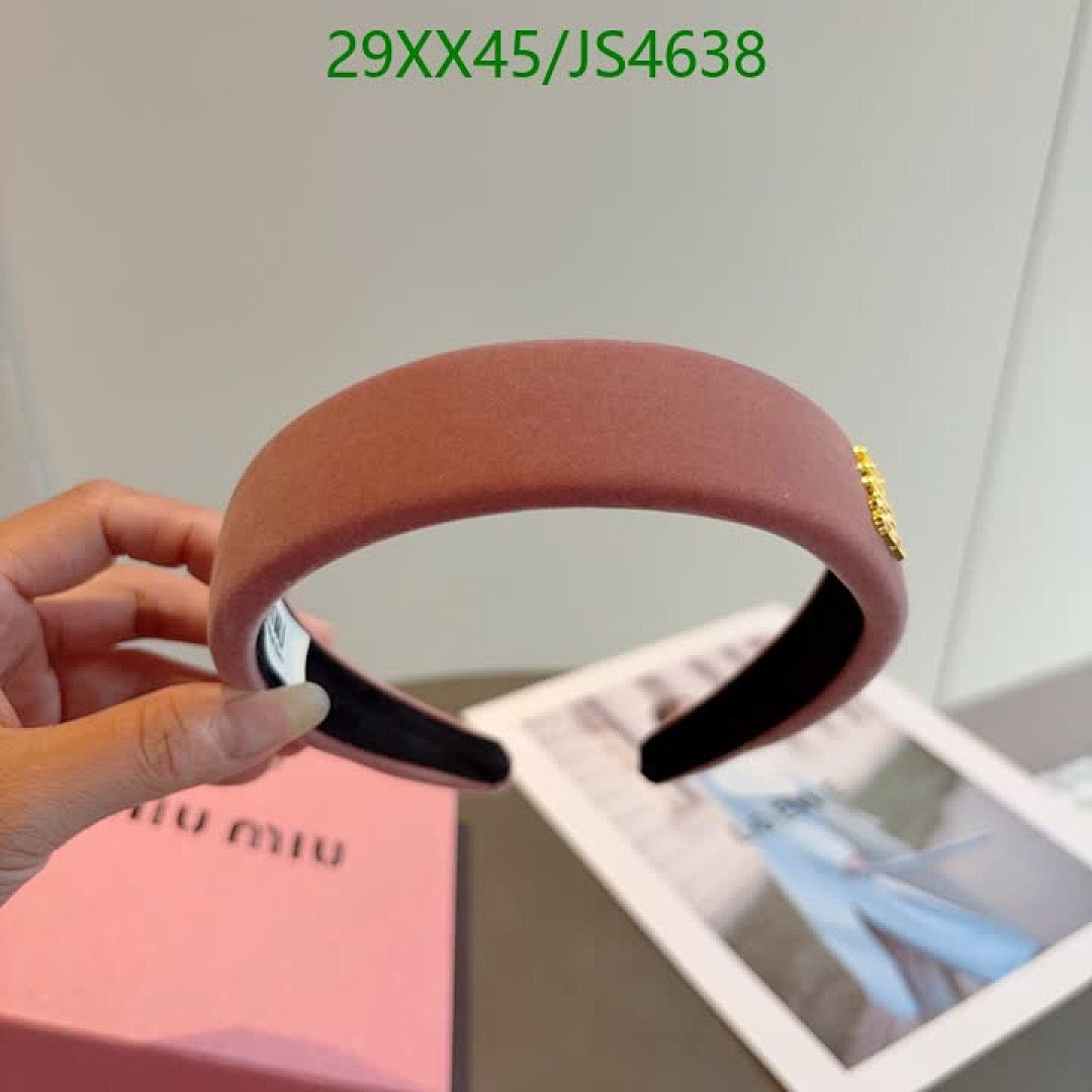 MIU MIU-Headband Code: JS4638 $: 29USD