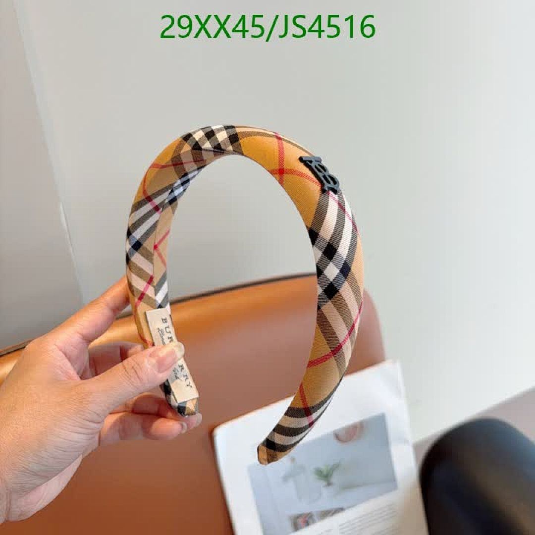 Burberry-Headband Code: JS4516 $: 29USD