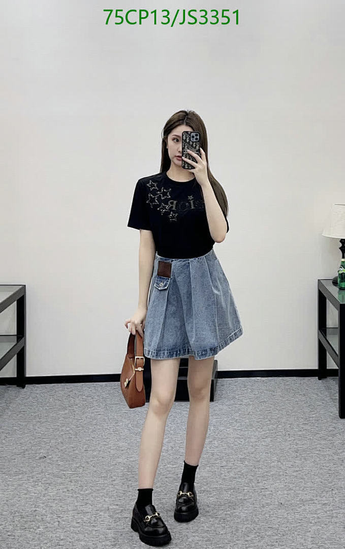 Dior-Clothing Code: JS3351 $: 75USD