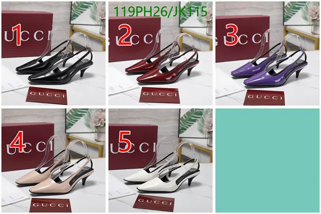 Gucci-Women Shoes Code: JK115 $: 119USD