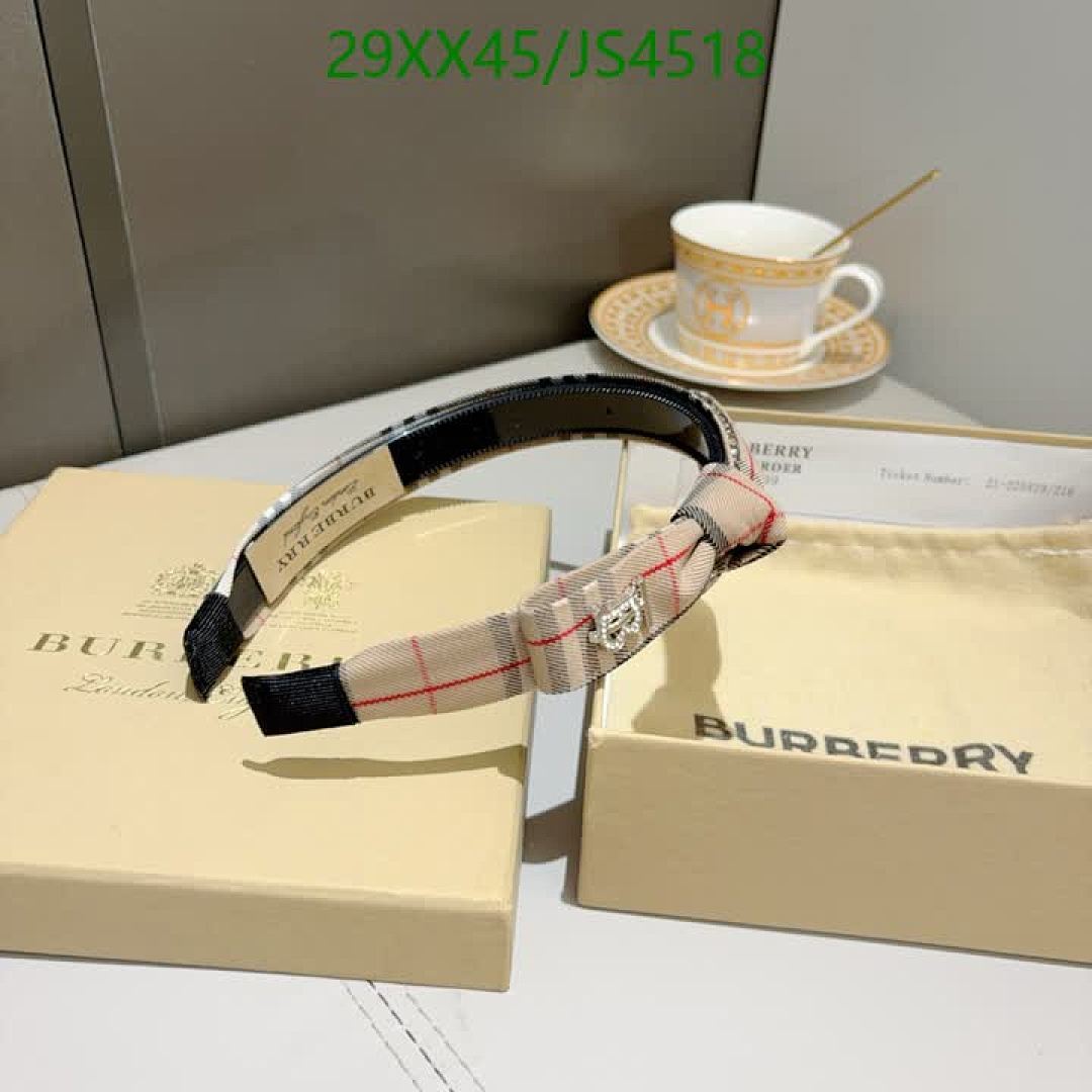 Burberry-Headband Code: JS4518 $: 29USD
