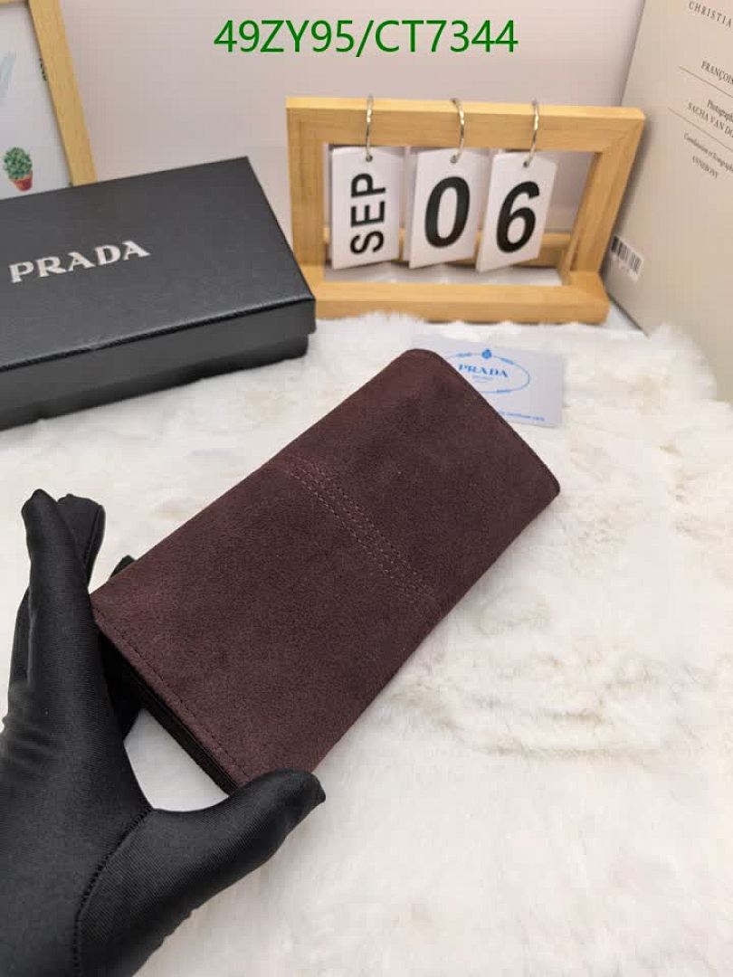 Prada-Wallet-4A Quality Code: CT7344 $: 49USD