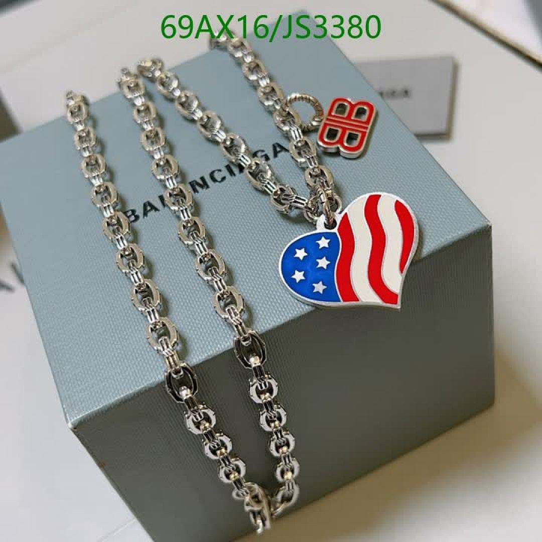 Balenciaga-Jewelry Code: JS3380 $: 69USD