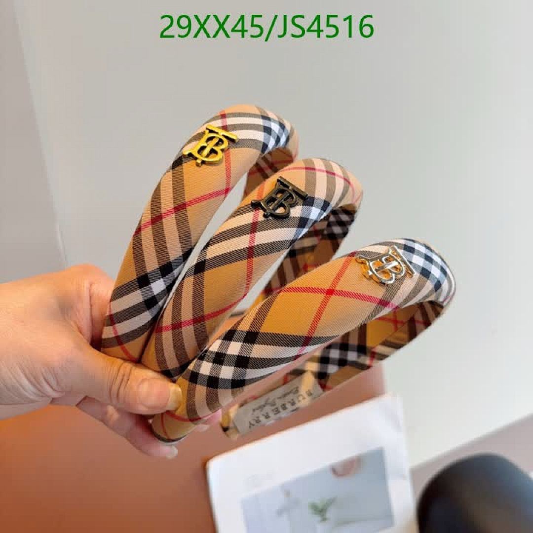 Burberry-Headband Code: JS4516 $: 29USD