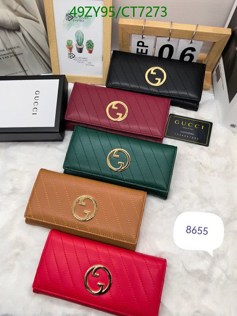 Gucci-Wallet-4A Quality Code: CT7273 $: 49USD