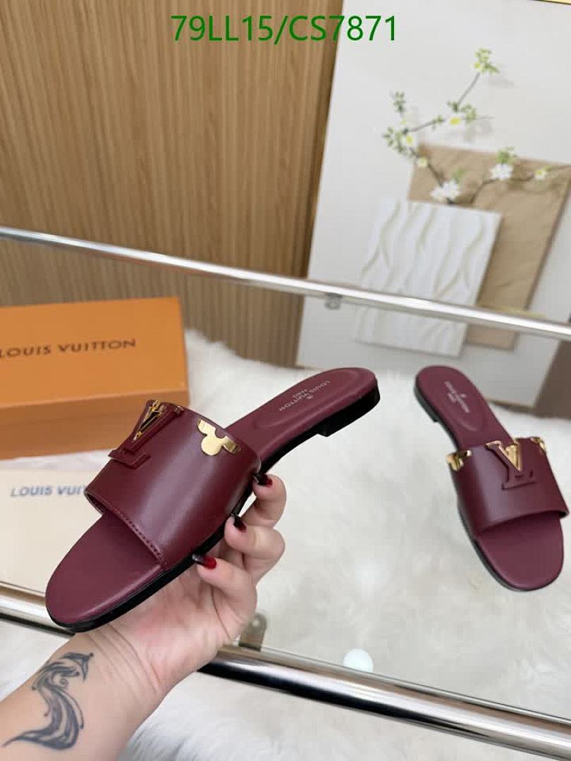 LV-Women Shoes Code: CS7871 $: 79USD