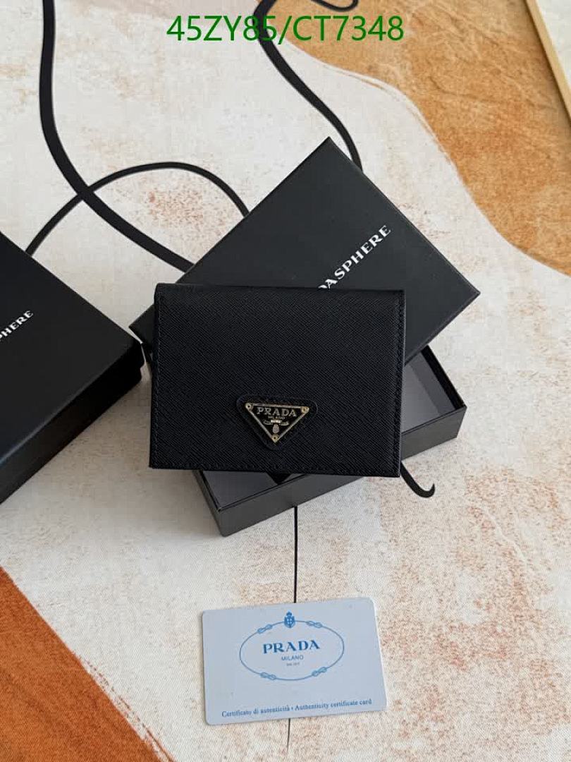 Prada-Wallet-4A Quality Code: CT7348 $: 45USD