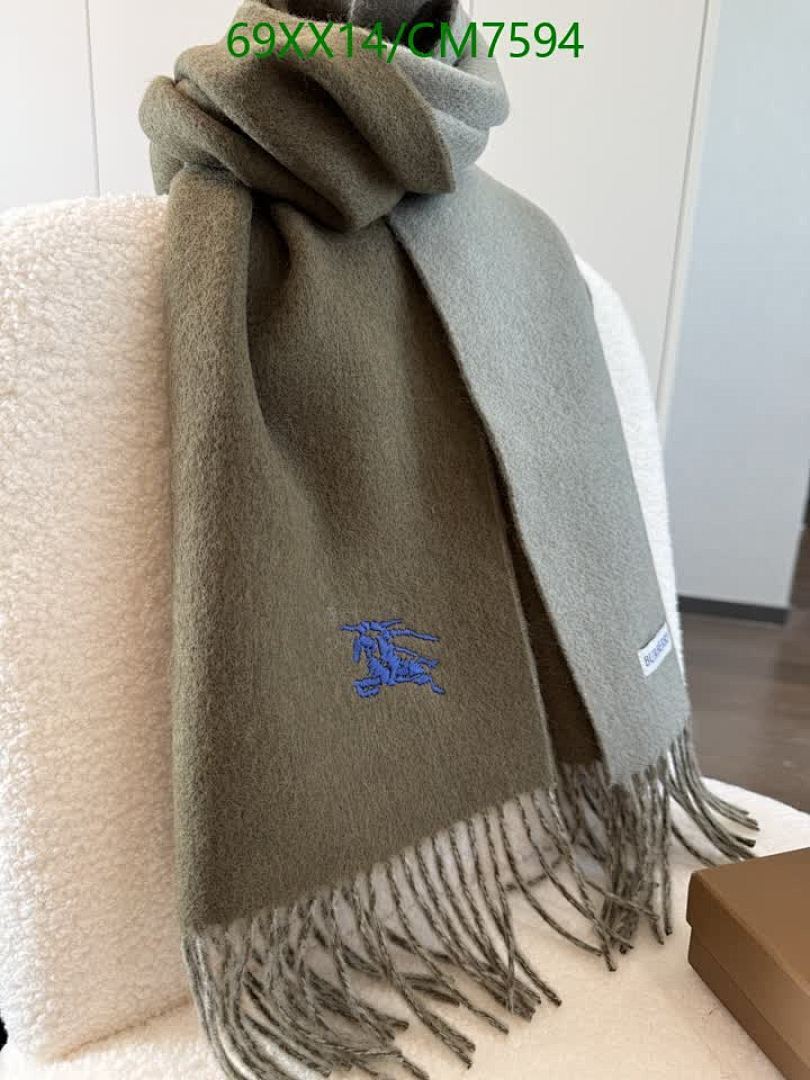 Burberry-Scarf Code: CM7594 $: 69USD