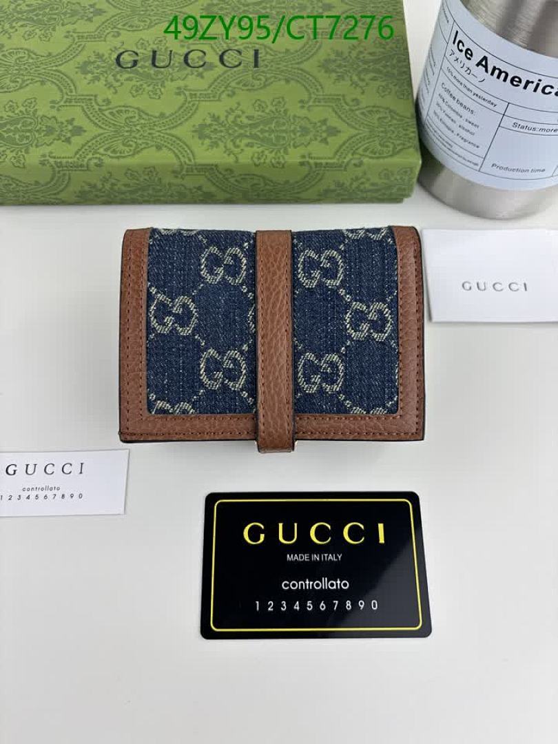 Gucci-Wallet-4A Quality Code: CT7276 $: 49USD