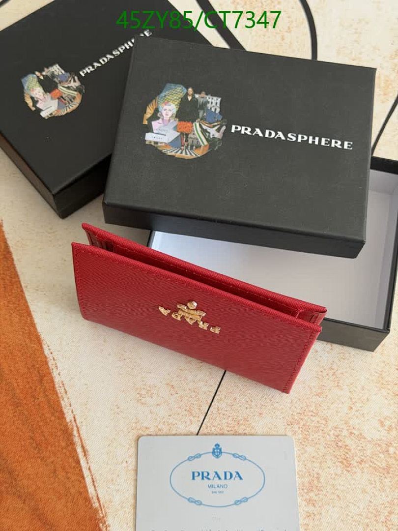Prada-Wallet-4A Quality Code: CT7347 $: 45USD