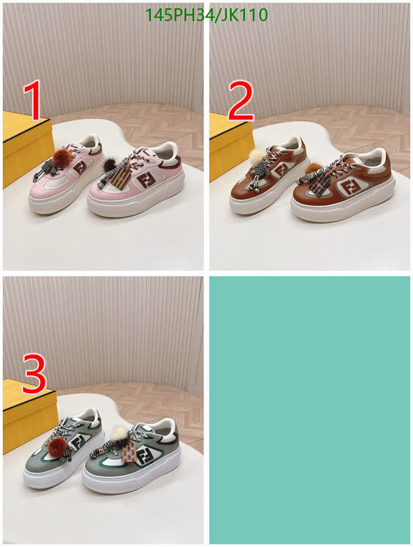 Fendi-Women Shoes Code: JK110 $: 145USD