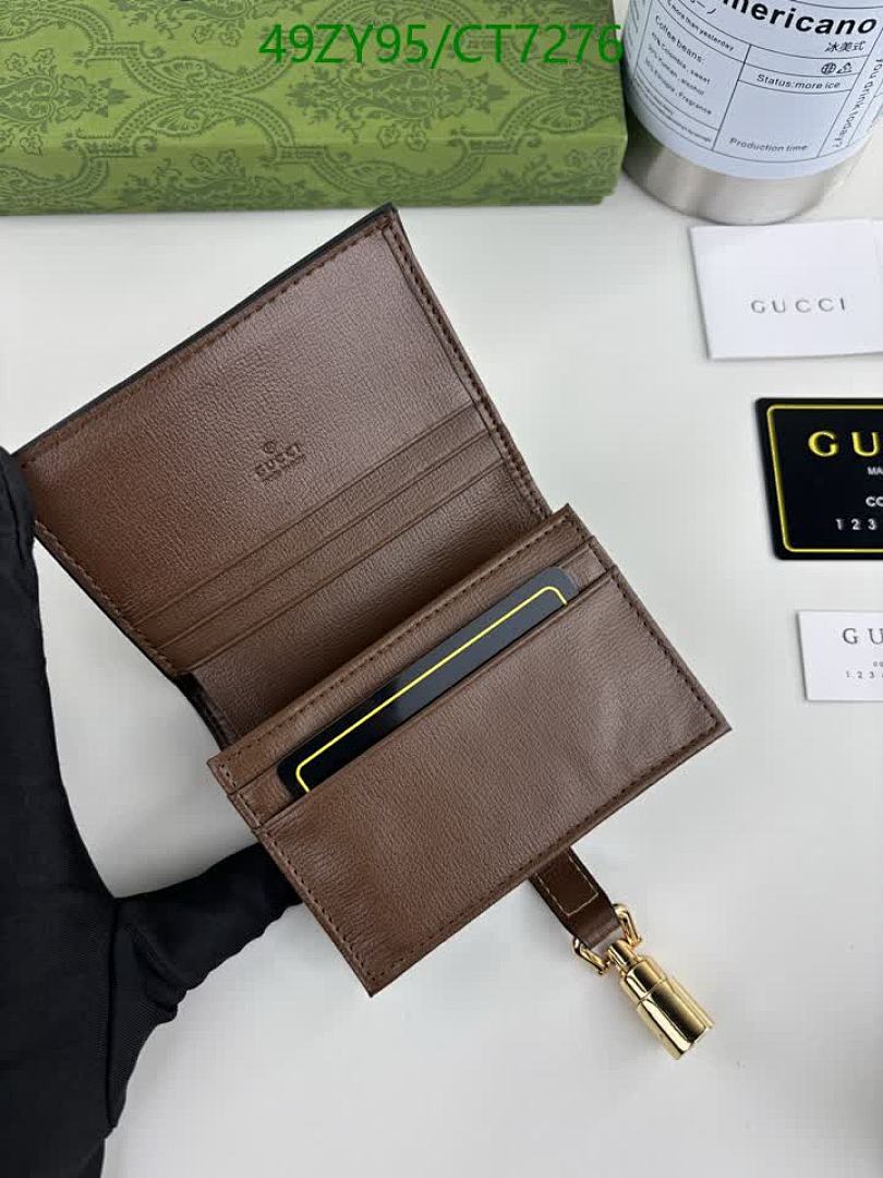 Gucci-Wallet-4A Quality Code: CT7276 $: 49USD