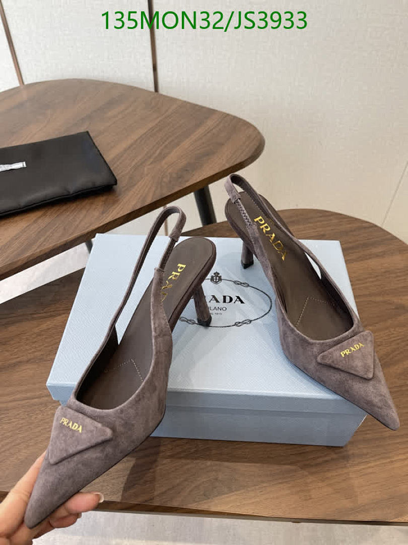 Prada-Women Shoes Code: JS3933 $: 135USD
