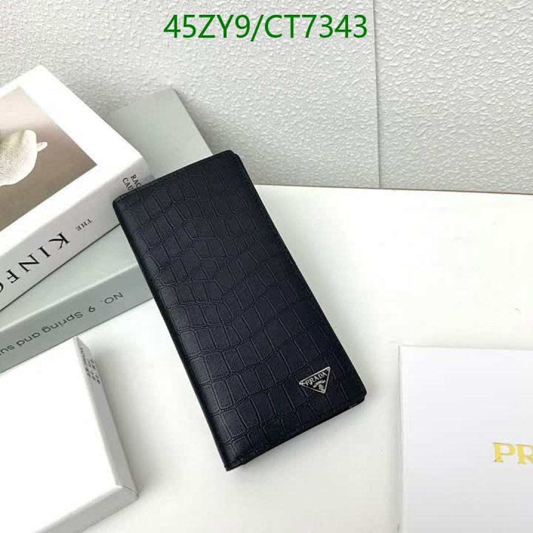Prada-Wallet-4A Quality Code: CT7343 $: 45USD