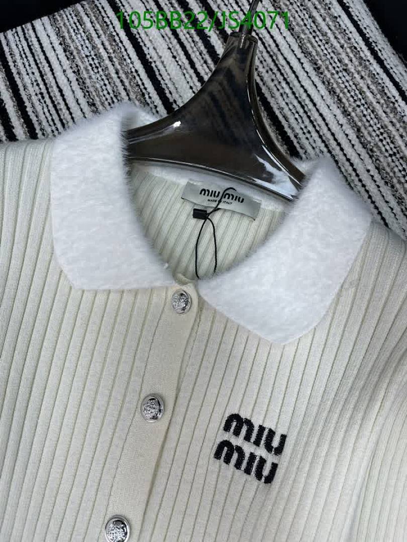 MIUMIU-Clothing Code: JS4071 $: 105USD