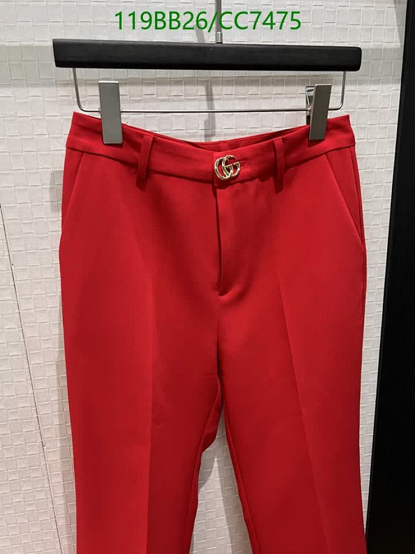 Gucci-Clothing Code: CC7475 $: 119USD