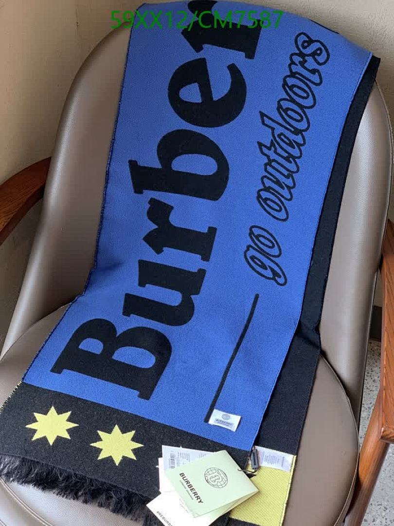 Burberry-Scarf Code: CM7587 $: 59USD