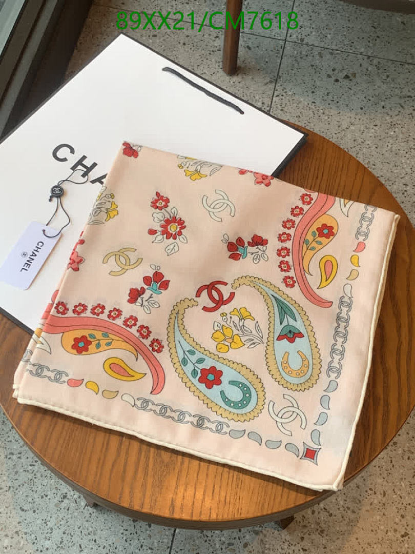 Chanel-Scarf Code: CM7618 $: 89USD