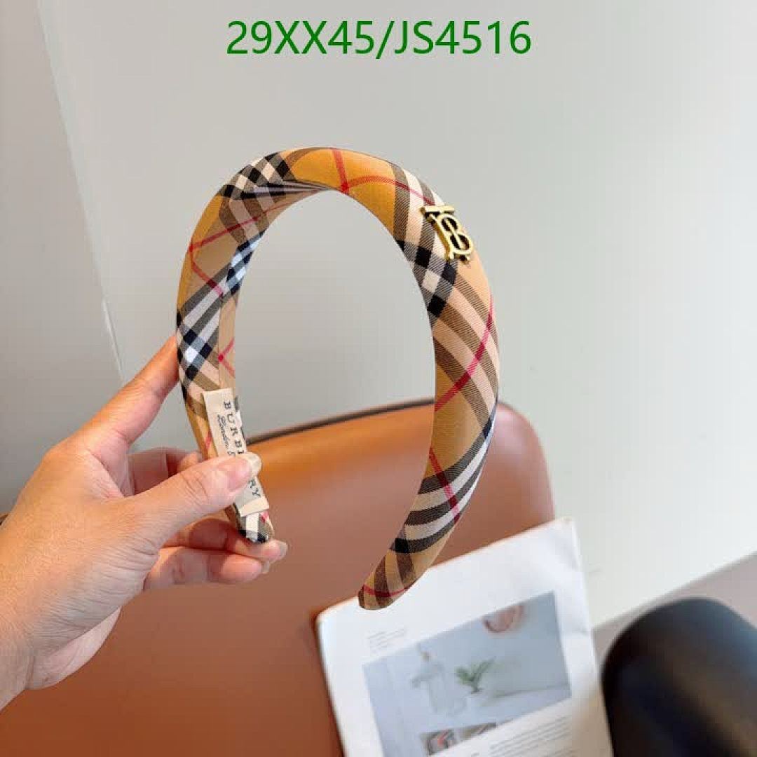 Burberry-Headband Code: JS4516 $: 29USD