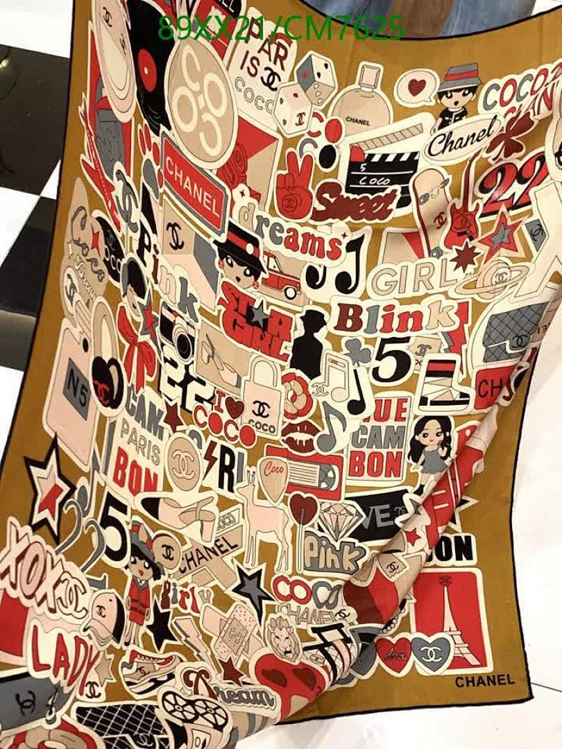 Chanel-Scarf Code: CM7625 $: 89USD
