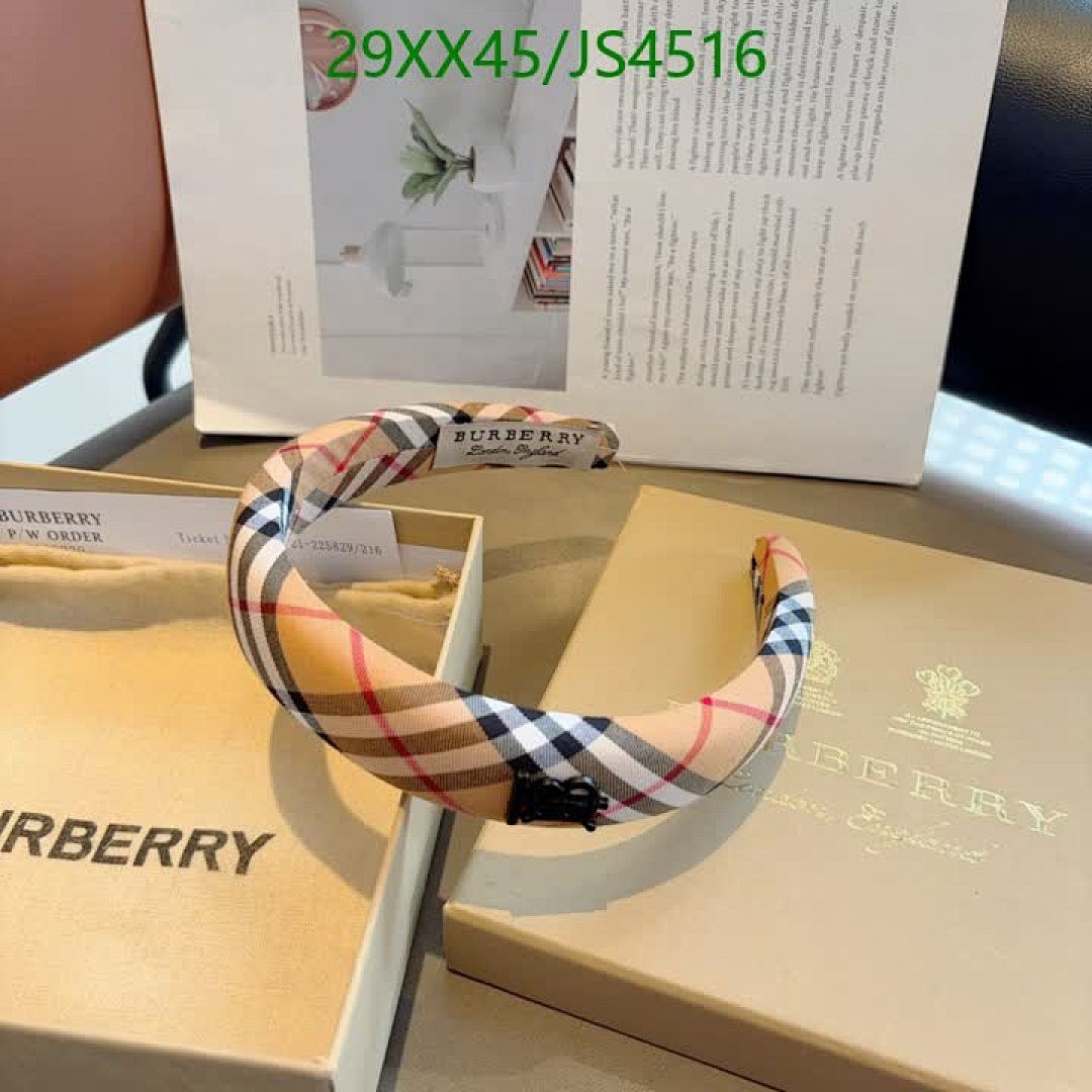 Burberry-Headband Code: JS4516 $: 29USD