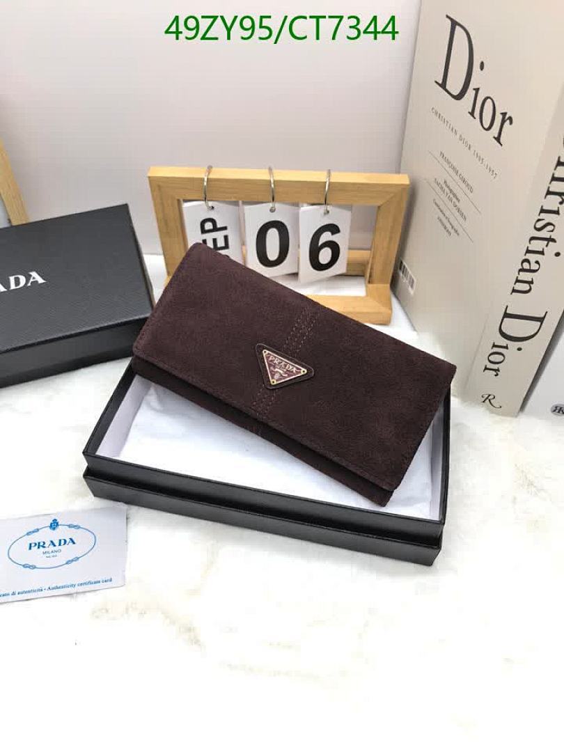 Prada-Wallet-4A Quality Code: CT7344 $: 49USD