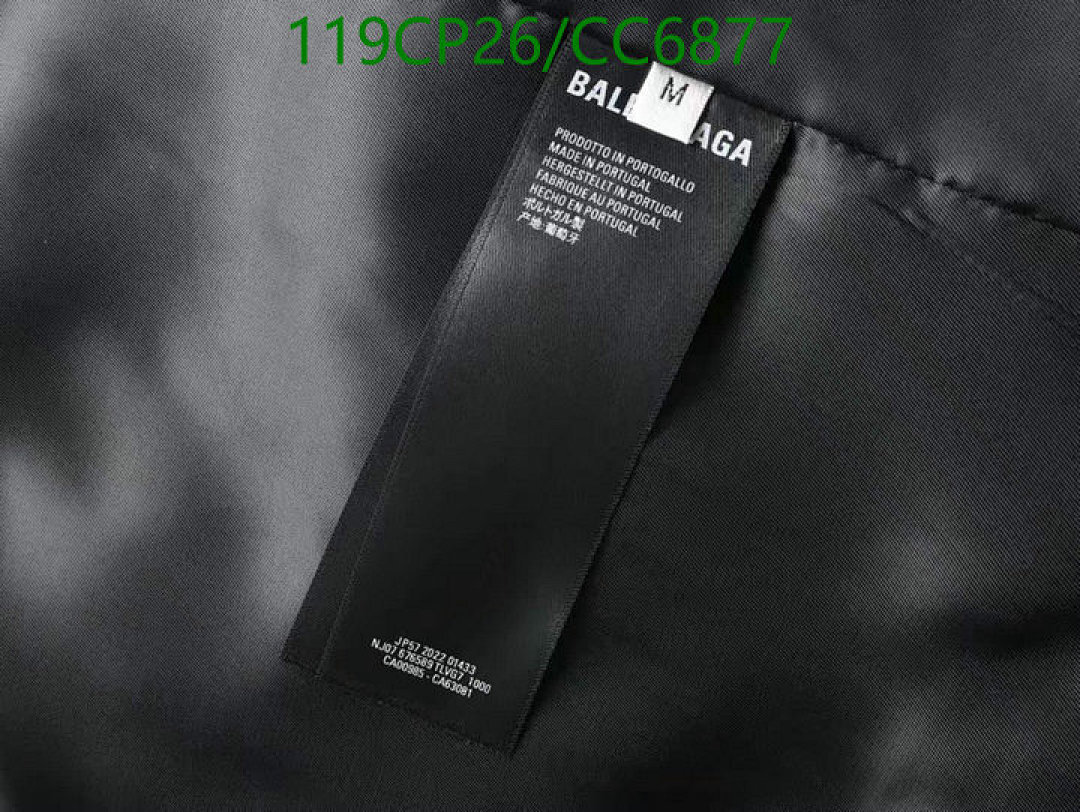Balenciaga-Clothing Code: CC6877 $: 119USD