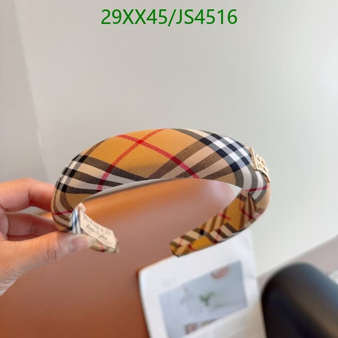 Burberry-Headband Code: JS4516 $: 29USD