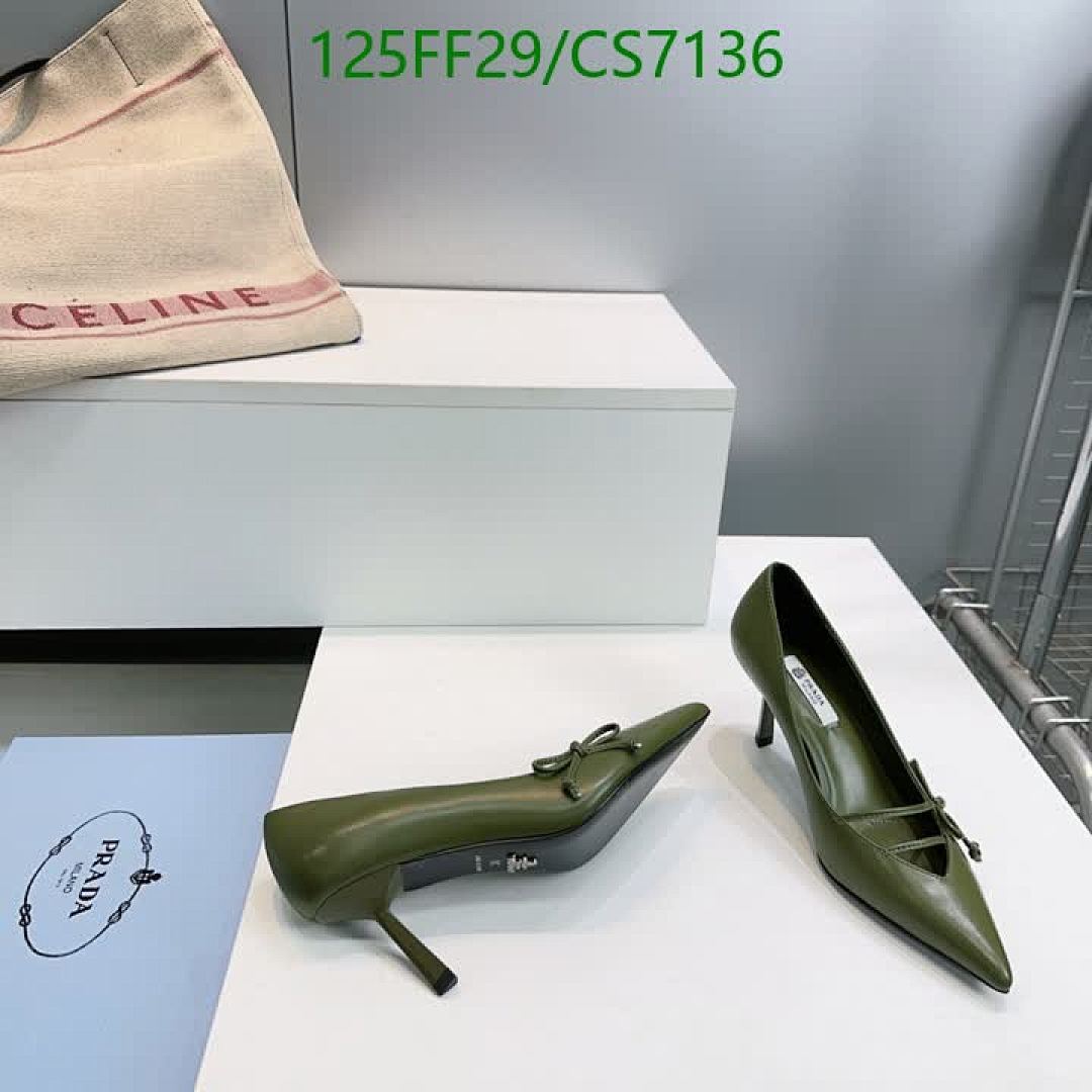 Prada-Women Shoes Code: CS7136 $: 125USD