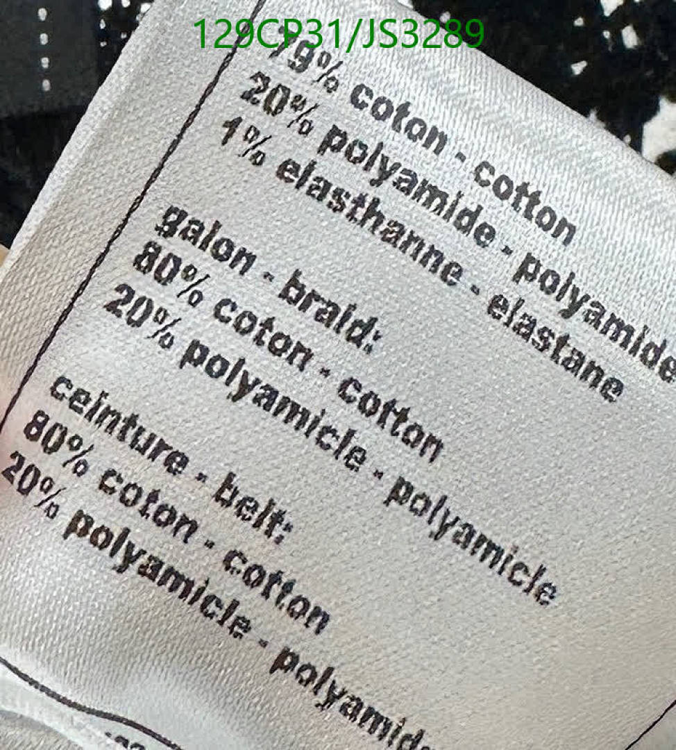 Chanel-Clothing Code: JS3289 $: 129USD