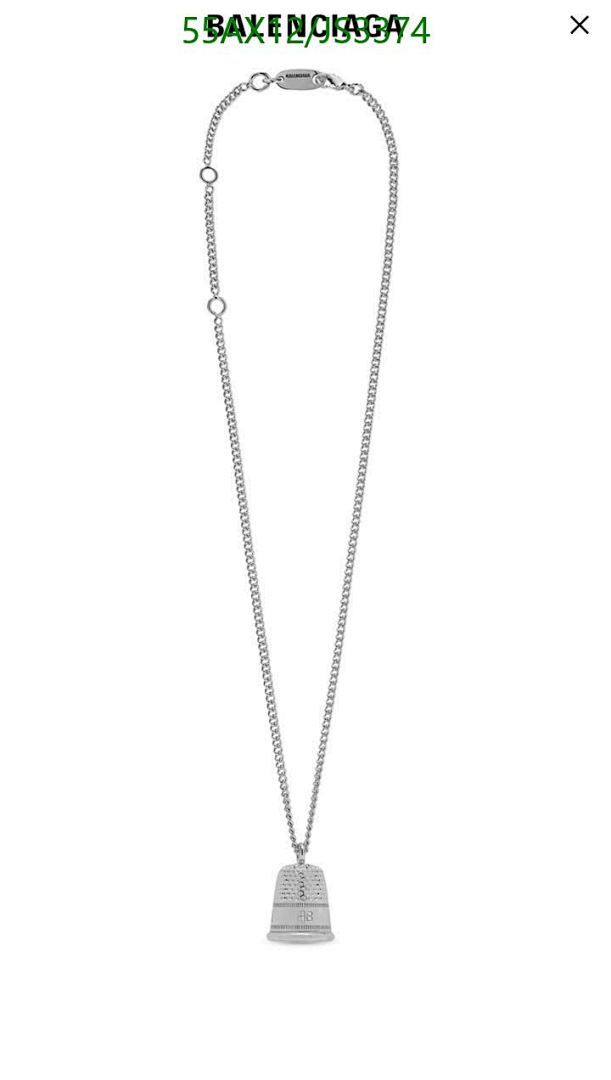Balenciaga-Jewelry Code: JS3374 $: 55USD