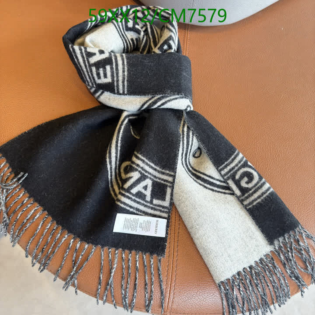 Burberry-Scarf Code: CM7579 $: 59USD