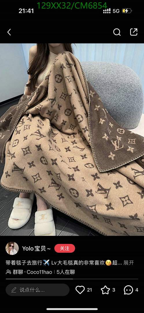 LV-Scarf Code: CM6854 $: 129USD