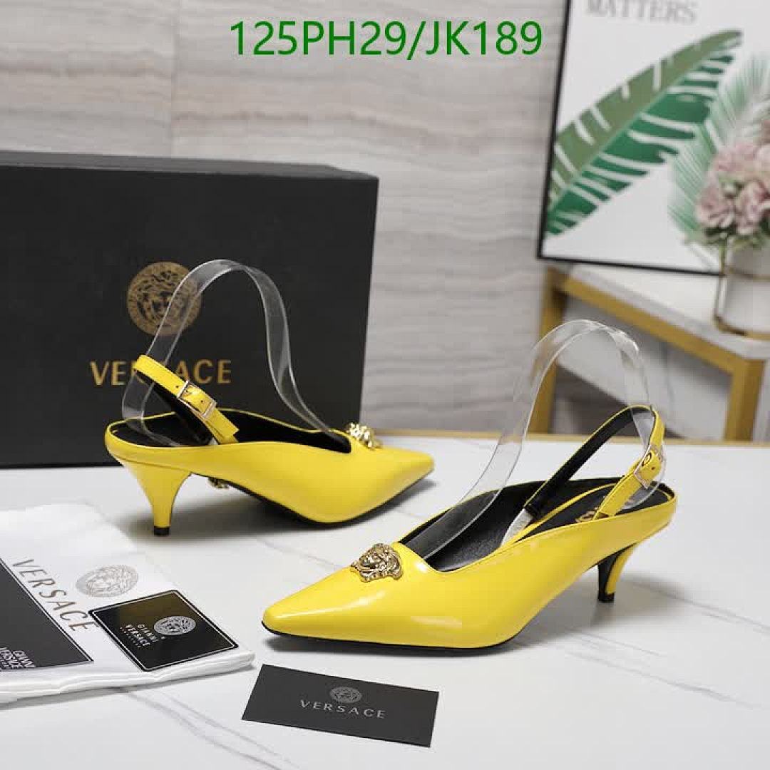 Versace-Women Shoes Code: JK189 $: 125USD