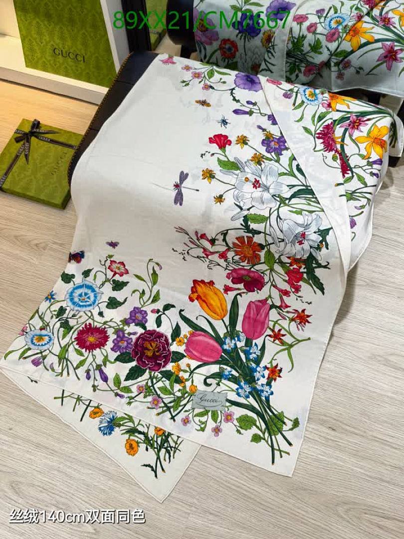 Gucci-Scarf Code: CM7667 $: 89USD