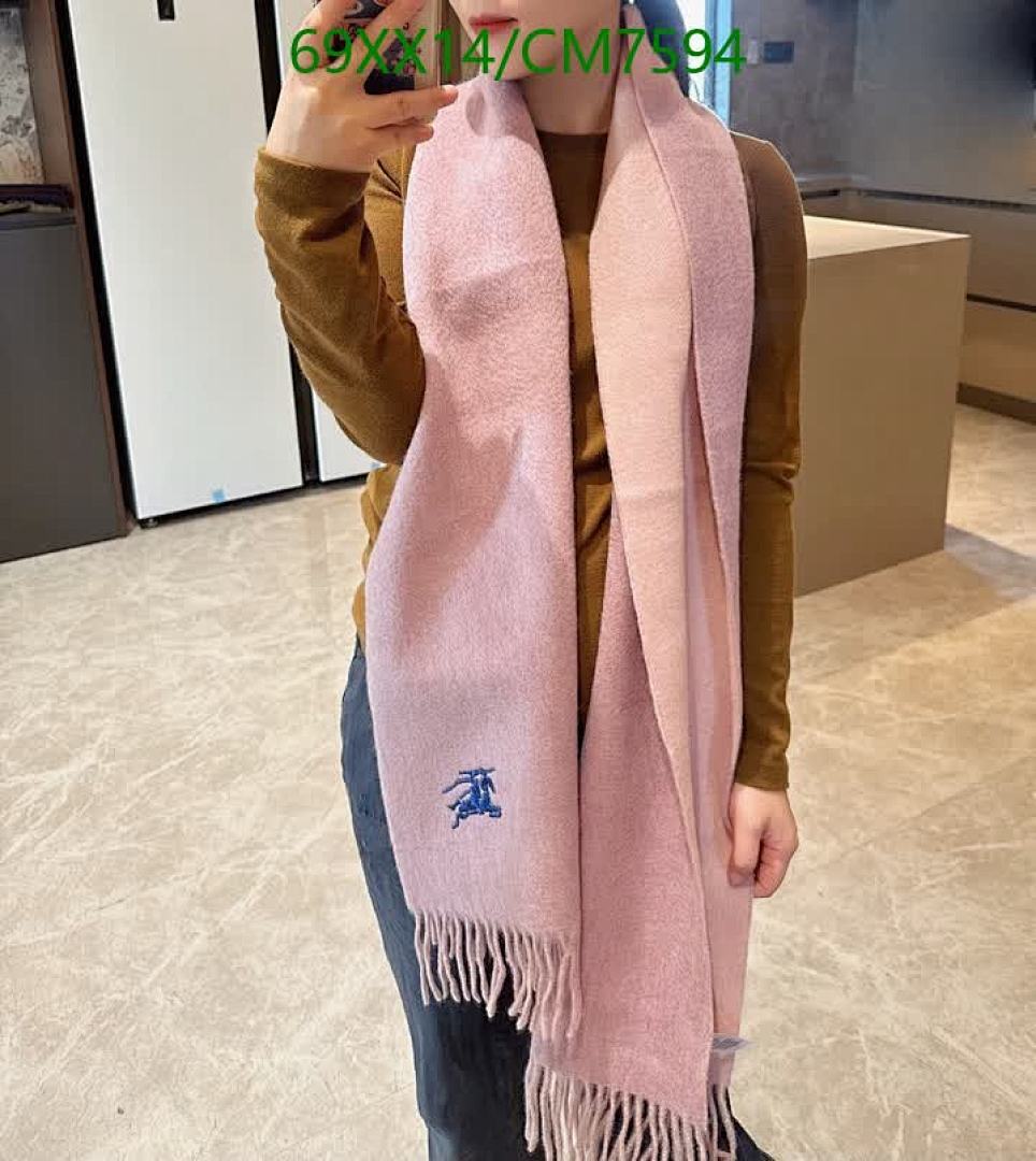 Burberry-Scarf Code: CM7594 $: 69USD