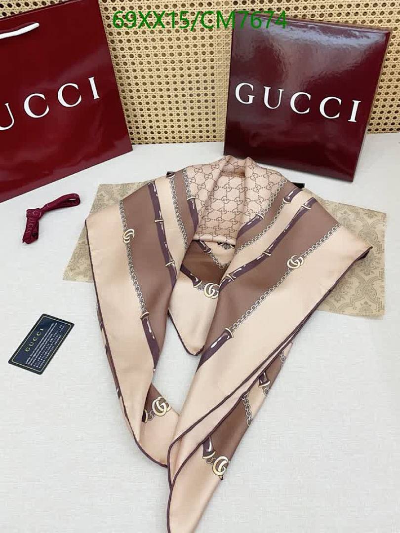 Gucci-Scarf Code: CM7674 $: 69USD