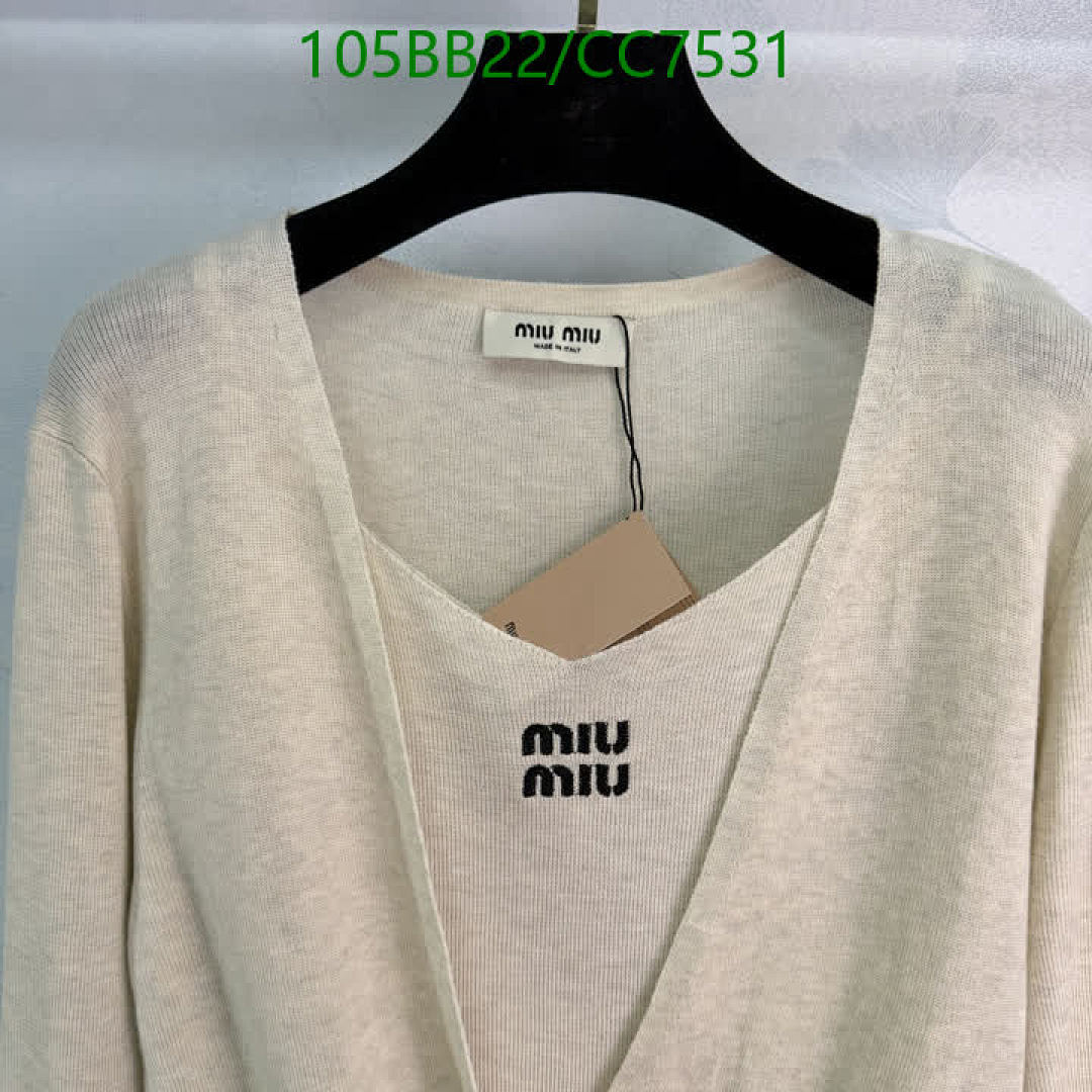 MIUMIU-Clothing Code: CC7531 $: 105USD